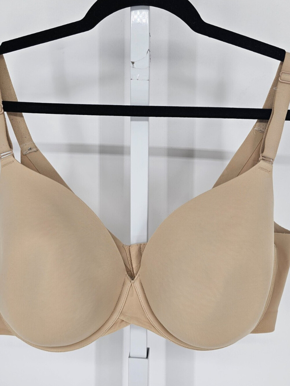 Cacique Womens Sz 40DD Classic Lightly Lined T Shirt Bra Solid beige